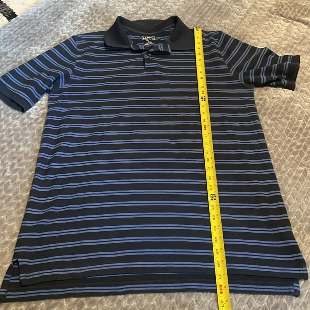 3‎ Polo Shirts.  Size Large.  Izod, L.L. Bean, Berkley Jensen.